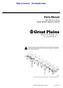Parts Manual 10303P, 80363P, 80383P & 80403P. Wide Row 3-Point Planter. Copyright 2009 Printed 10/21/ P Rev.A