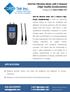 GAOTek Vibration Meter with 2 Channel (High-Quality Accelerometer)