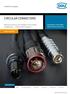 CIRCULAR CONNECTORS A PERFECT ALLIANCE. HIGH-QUALITY SOLUTIONS MADE OF METAL & PLASTIC SHORT OVERVIEW