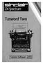 Tasword Two by Tasman Software