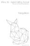 Rhino 3D - Digital Crafting Tutorial instructions for simple shape fabrication. Triangulation