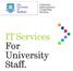 Corporate Information & Computing Services. IT Services For University Staff.