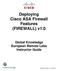 Deploying Cisco ASA Firewall Features (FIREWALL) v1.0. Global Knowledge European Remote Labs Instructor Guide