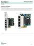 QuickSpecs. HPE Ethernet 1Gb Adapters HPE ProLiant DL, ML & Apollo. Overview