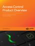 Access Control Product Overview