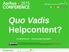 Quo Vadis Helpcontent? OLIVIER HALLOT The Document Foundation