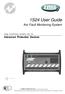 1S24 User Guide. Arc Fault Monitoring System. relay monitoring systems pty ltd Advanced Protection Devices. User Guide