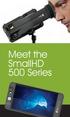 Meet the SmallHD 500 Series