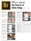 10 (or so... maybe 20) Top Features of Adobe Bridge