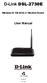 D-Link DSL-2730E. User Manual. Wireless N 150 ADSL2+ Modem Router RECYCLABLE 2014/08/14. Ver. 1.00
