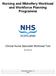 Nursing and Midwifery Workload and Workforce Planning Programme