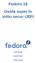 Fedora 18 Guida super le initio secur UEFI
