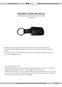 INSTRUCTION MANUAL 1080P KEYCHAIN DVR WITH NIGHT VISION SB-KR1500