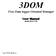 3DOM Free Data logger Oriented Manager User Manual Revision 2014/11/03