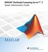 MATLAB Distributed Computing Server 5 System Administrator s Guide