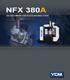 NFX 380A HIGH PERFORMANCE 5-AXIS VERTICAL MACHINING CENTER