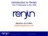 Introduction to Renjin The R interpreter in the JVM
