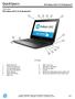 QuickSpecs. Overview. HP ProBook x G1 EE Notebook PC. HP ProBook x G1 EE Notebook PC. Front Right