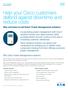 Help your Cisco customers defend against downtime and reduce costs