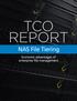 TCO REPORT. NAS File Tiering. Economic advantages of enterprise file management