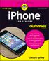 iphone For Seniors 6th edition by Dwight Spivey