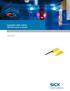 Transponder safety switches TR4 Direct Sensor & actuator