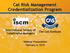 Cat Risk Management Credentialization Program