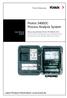 Protos 3400(X) Process Analysis System