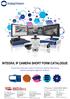 INTEGRA, IP CAMERA SHORT FORM CATALOGUE. World Class Hardware Open Architecture Resilient Recording Market Leading Management Software