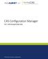CAS Configuration Manager
