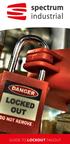 GUIDE TO LOCKOUT TAGOUT