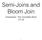 Semi-Joins and Bloom Join. Databases: The Complete Book Ch 20