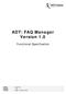 ADT: FAQ Manager. Version 1.0