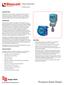 Product Data Sheet. Flow Monitor. B3000 Series DESCRIPTION OPERATION FEATURES APPLICATIONS
