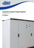 StacoDVR-5 Digital Voltage Regulator Electromechanical three-phase kVA