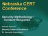 Nebraska CERT Conference