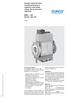 Double solenoid valve Combined pressure regulator and safety valves Servo pressure regulator MBC-...-SE DN 65 - DN 125