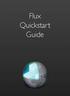 Flux Quickstart Guide