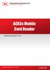 ACR3x Mobile Card Reader