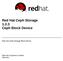 Red Hat Ceph Storage Ceph Block Device