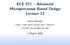 ECE 571 Advanced Microprocessor-Based Design Lecture 12