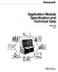 Application Module Specification and Technical Data