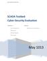 May SCADA Testbed Cyber-Security Evaluation. Iowa State University. Advisor: Members: Manimaran Govindarasu