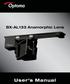 BX-AL133 Anamorphic Lens. User s Manual
