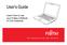 User s Guide. Learn how to use your Fujitsu LifeBook A1120 notebook