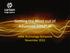 Getting the Most out of Advanced ARM IP. ARM Technology Symposia November 2013