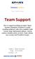 Enterprise Architect. User Guide Series. Team Support