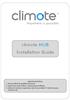 climote HUB Installation Guide