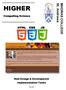 HIGHER. Computing Science. Web Design & Development Implementation Tasks. Ver 8.9