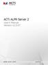 ACTi ALPR Server 2. User s Manual Version v /04/12